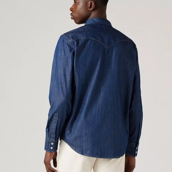 Levi's Barstow Western Shirt (Size S, 34-36) - Picture 3 of 10